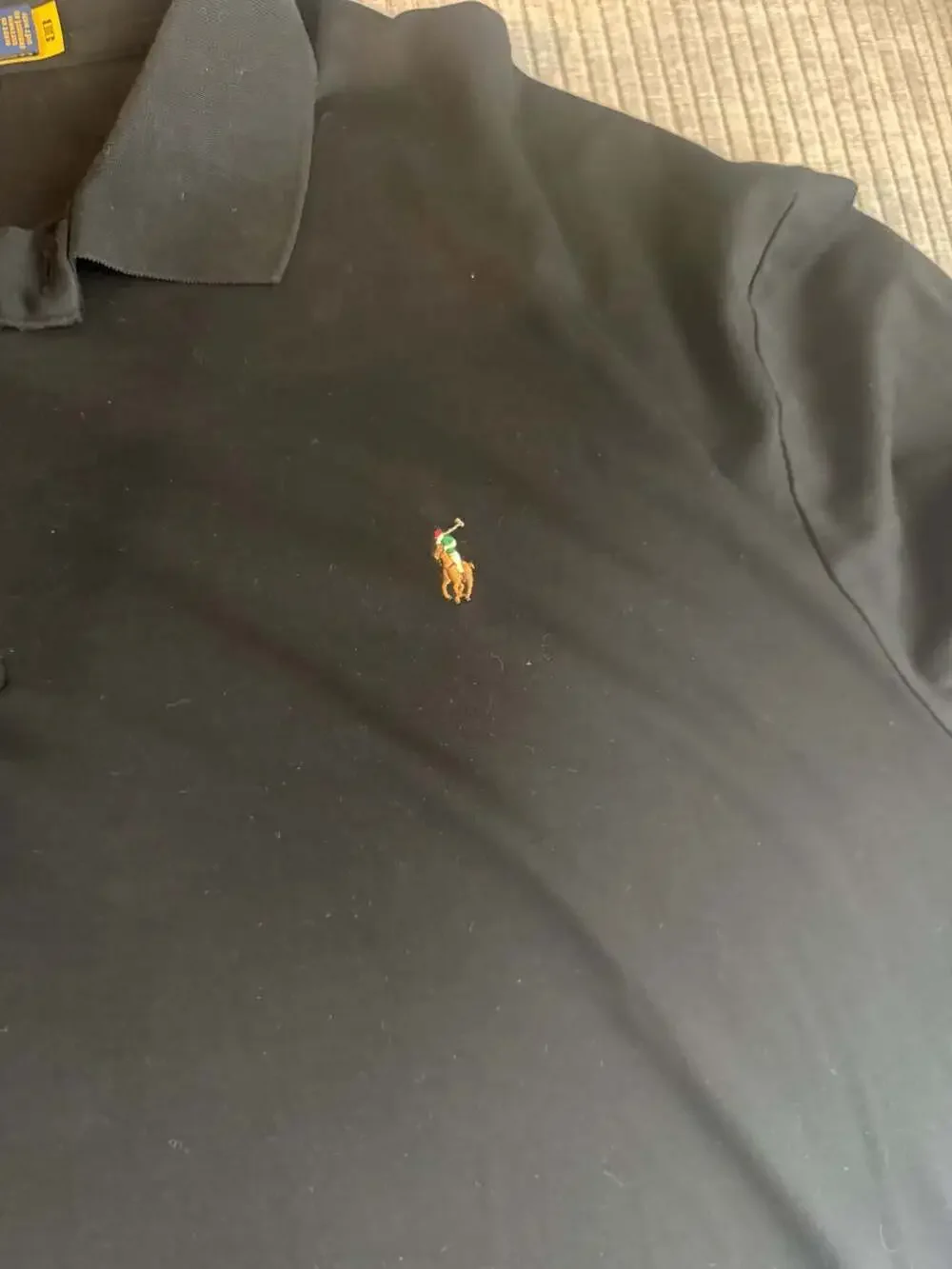 Polo Ralph Lauren Men's Classic Fit Soft Cotton Black Polo Shirt Size 5XB